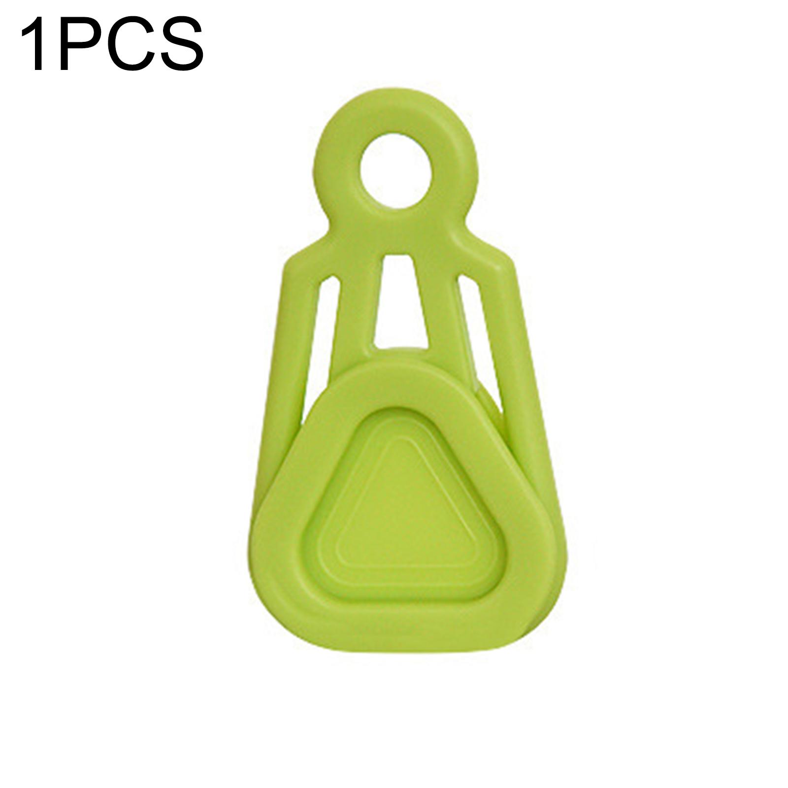 Cheap Goat Tents Outdoor Camping Tent Clip ABS Material Heavy Duty Wind Point Pull Clamp Part Color Rope Clip Hook 2 Awning Windproof Tent U3Y3   